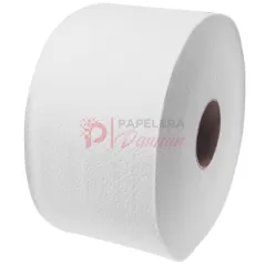 Papel Higienico 200 metros Jumbo Blanco Puro Tissue New Pel pack 8 rollos cono chico