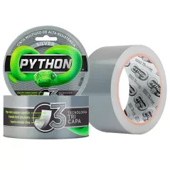 Cinta Pynthon multiuso 48mm x 9mt adhesiva fibrada alta resistencia