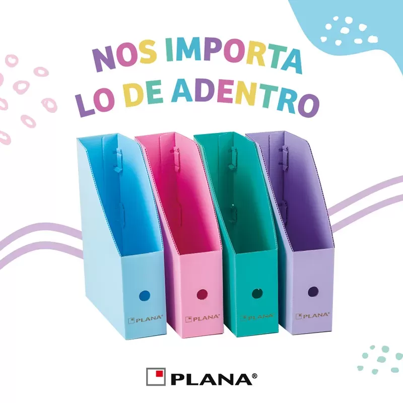 Revistero Plastico Plana 818