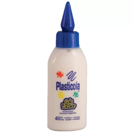 Plasticola blanca 40gr adhesivo vinilico