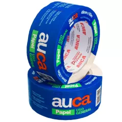 Cinta autoadh. papel AUCA 48mmx50mt Caja x18