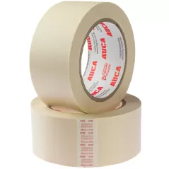 Cinta papel 48mm AUCA 50mt rollo unidad adhesiva uso general