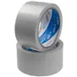 Cinta multipropósito Duct tape Silver tape AUCA 48 mm x 9 metros adhesiva fibrada alta resistencia