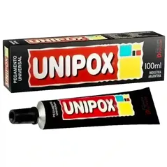 Unipox Pegamento universal pomo grande 100 ml Adhesivo Pack 6 unidades