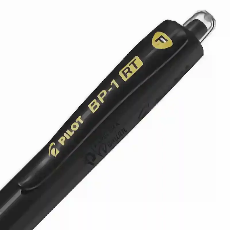 Lapiceras Pilot BP-1 RT retractil 1.0 mm trazo medio birome boligrafo