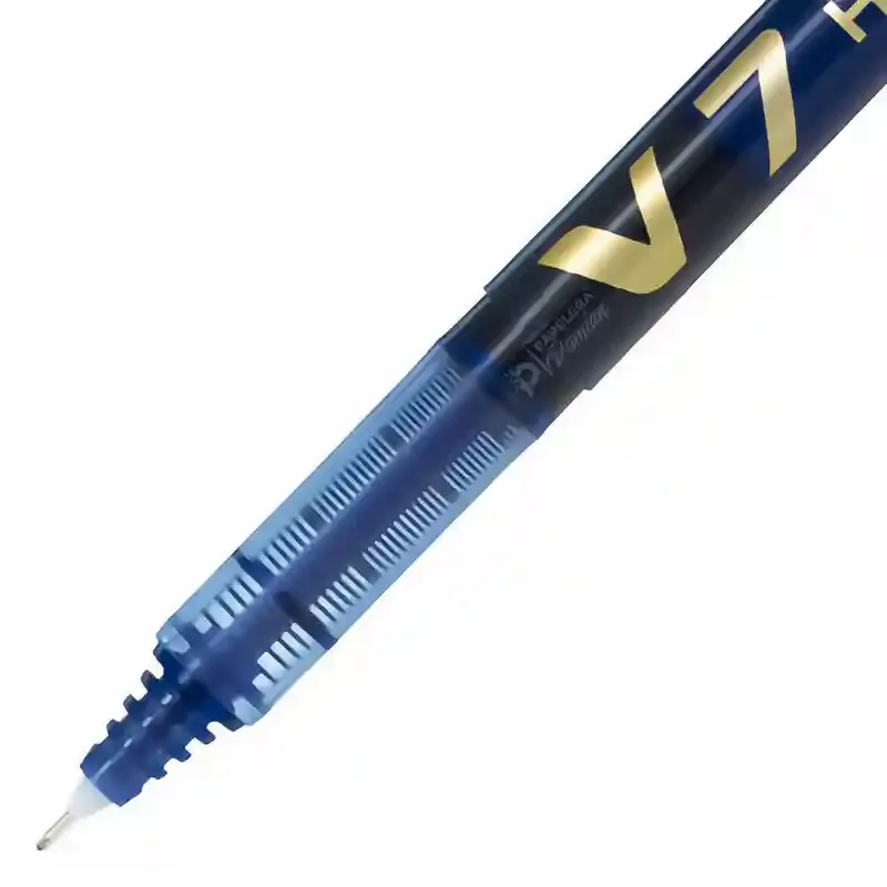 Lapiceras Pilot V7 Hi-tecpoint 0.7 mm Trazo fino Punta aguja tinta liquida Boligrafo Roller