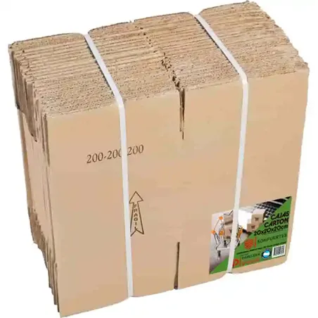 Cajas de carton 20x20x20 cm cartón corrugado SonFuertes