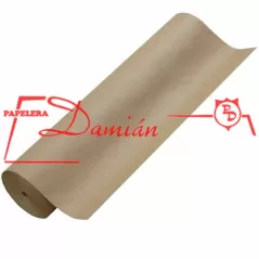 Papel Kraft - madera 80gr grueso bobina rollo 120cm 1.20mt