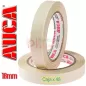 Cintas de papel 18mm AUCA 50 mt Caja de 48 rollos adhesiva