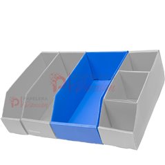 Gavetas plasticas Caja repuestera gavetero multiuso plastica Nº3 30x15x11 853AZ Pack x10u Gaveta Exhibidor Organizador
