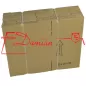 Caja cartón corrugado reforzadas 35x25x25 pack de 25